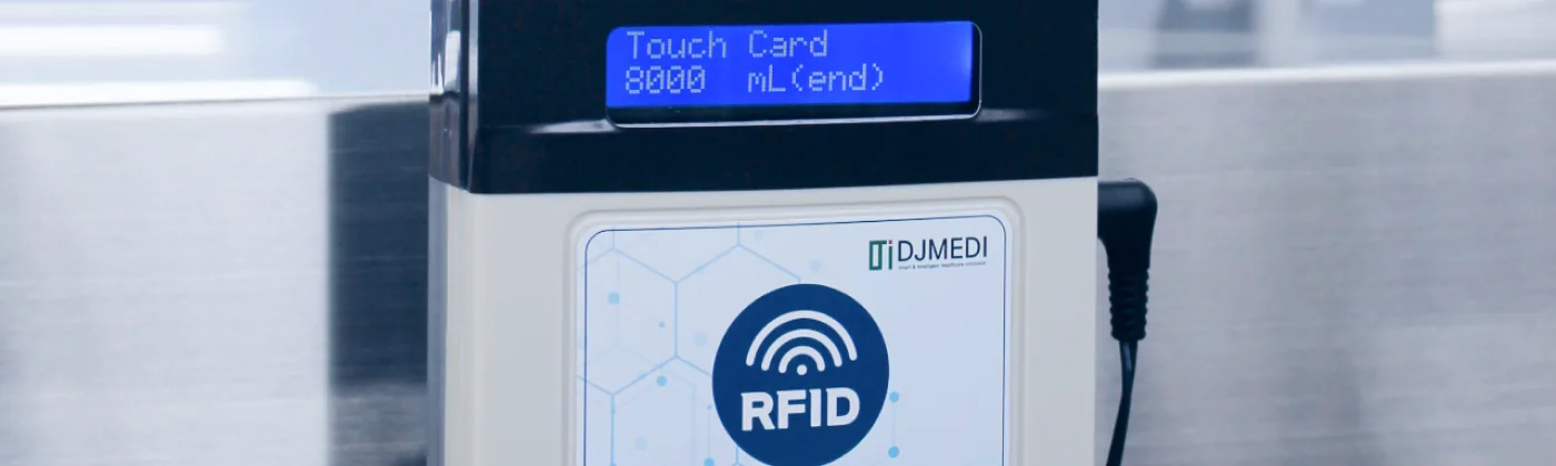 탕전 공정 RFID 태그 인식 장치